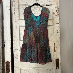 audrey | Dresses | Audrey Embroidered Fit Flare Dress The Population |  Poshmark